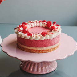 Málna-amaretto torta