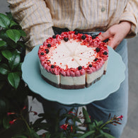 Yuzu áfonya torta