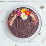 Kesudiós-csokoládé torta
