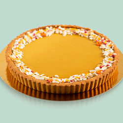 Citromos vegán tart