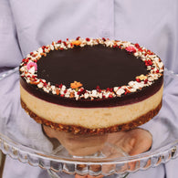 Mandulás-meggyes torta